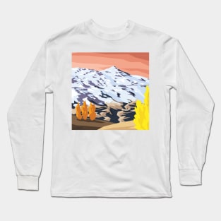 Coronet Peak Sunset Long Sleeve T-Shirt